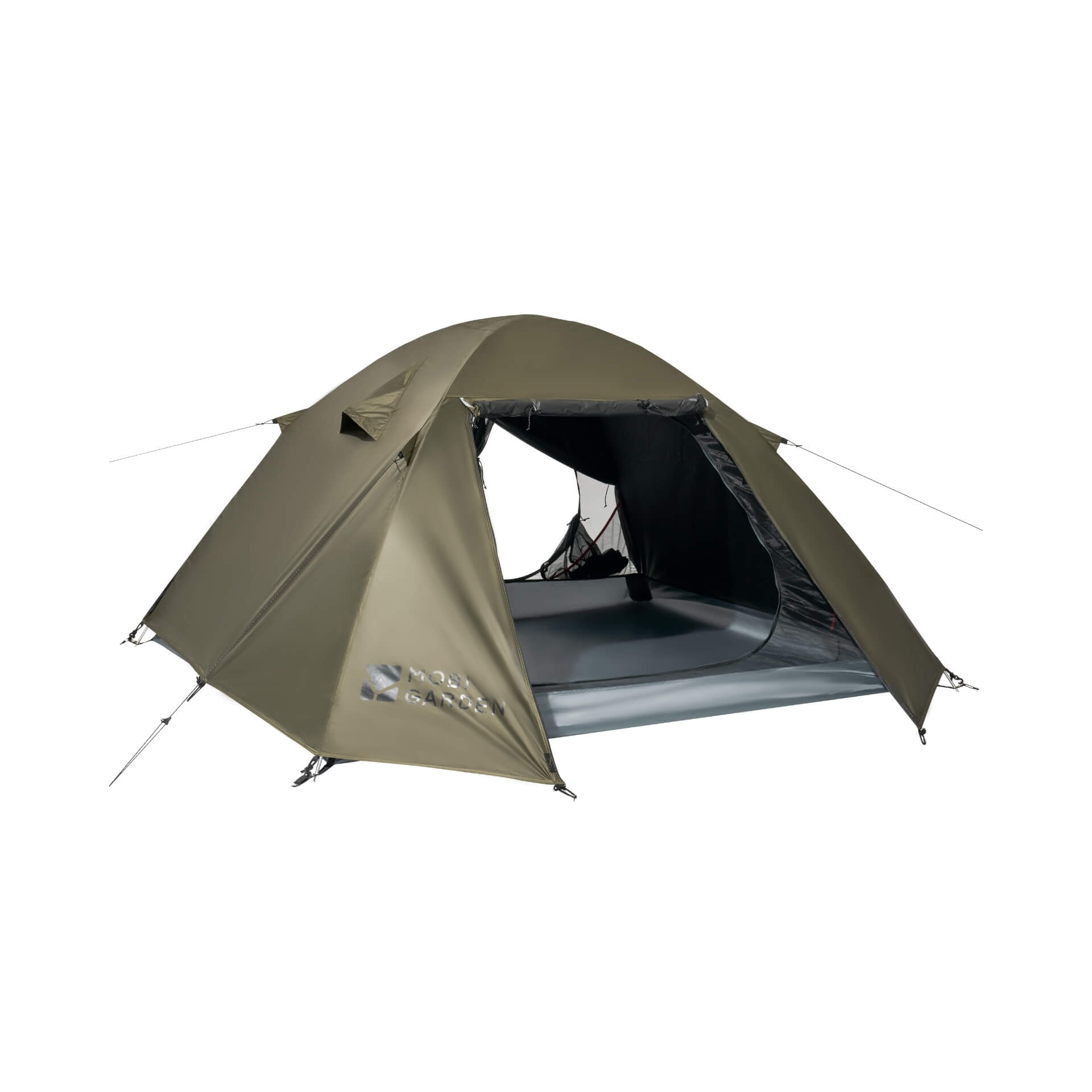 Sunny Black Coating Beginner Hiking Tent - Mobi Garden