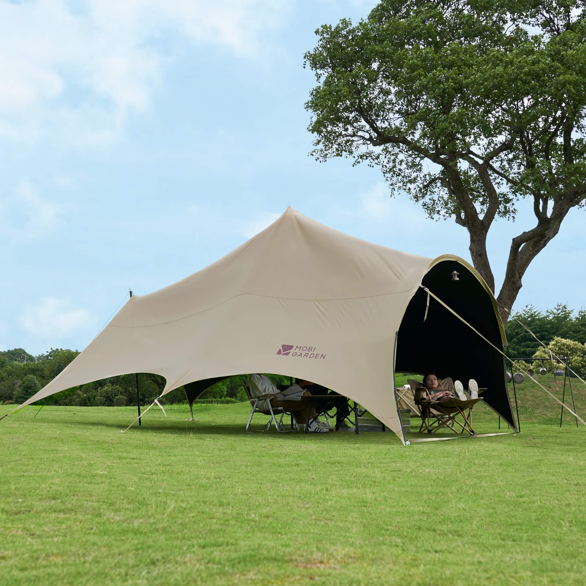 Vista Canopy A270 Black Coating Tarp - Mobi Garden
