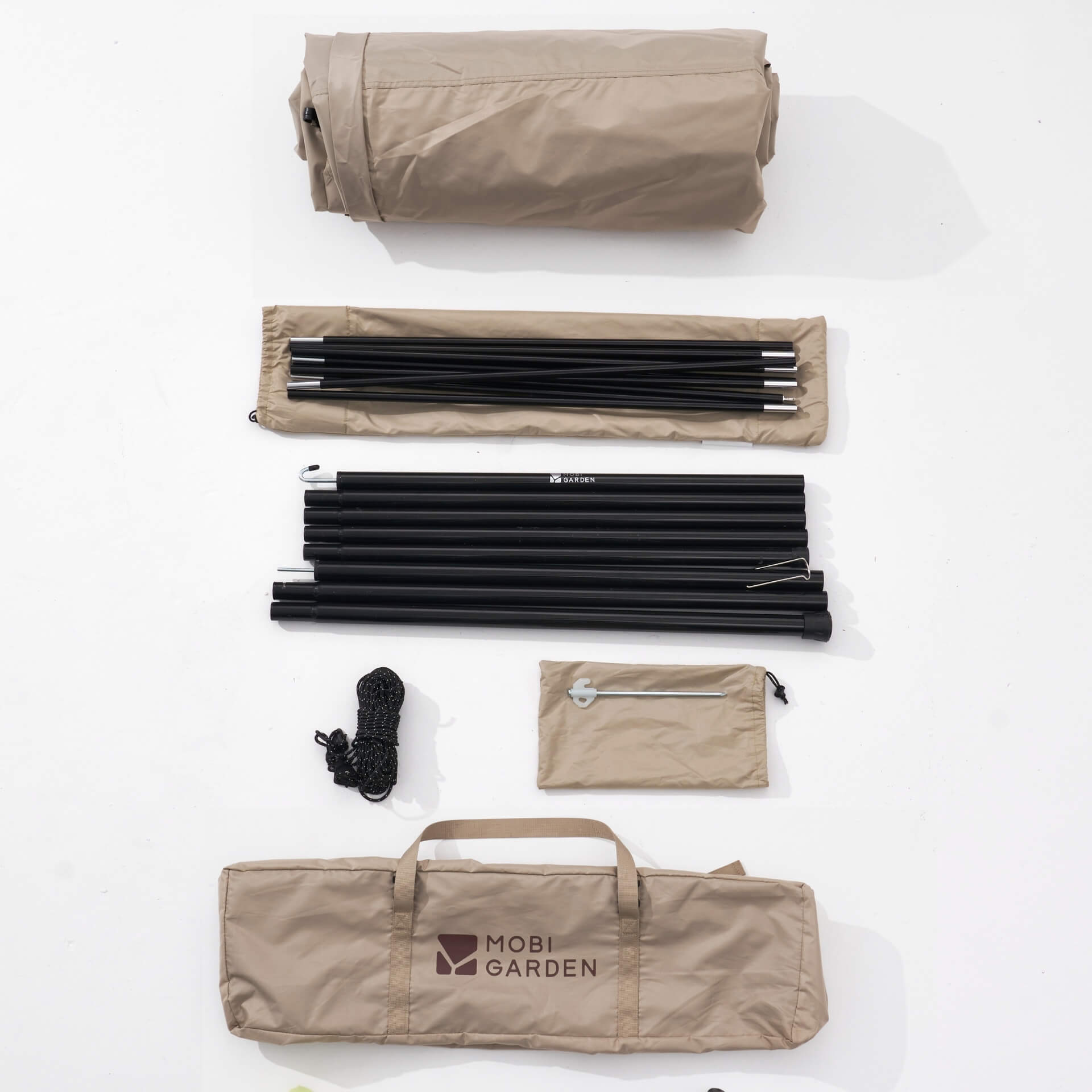 Vista Canopy A270 Black Coating Tarp - Mobi Garden