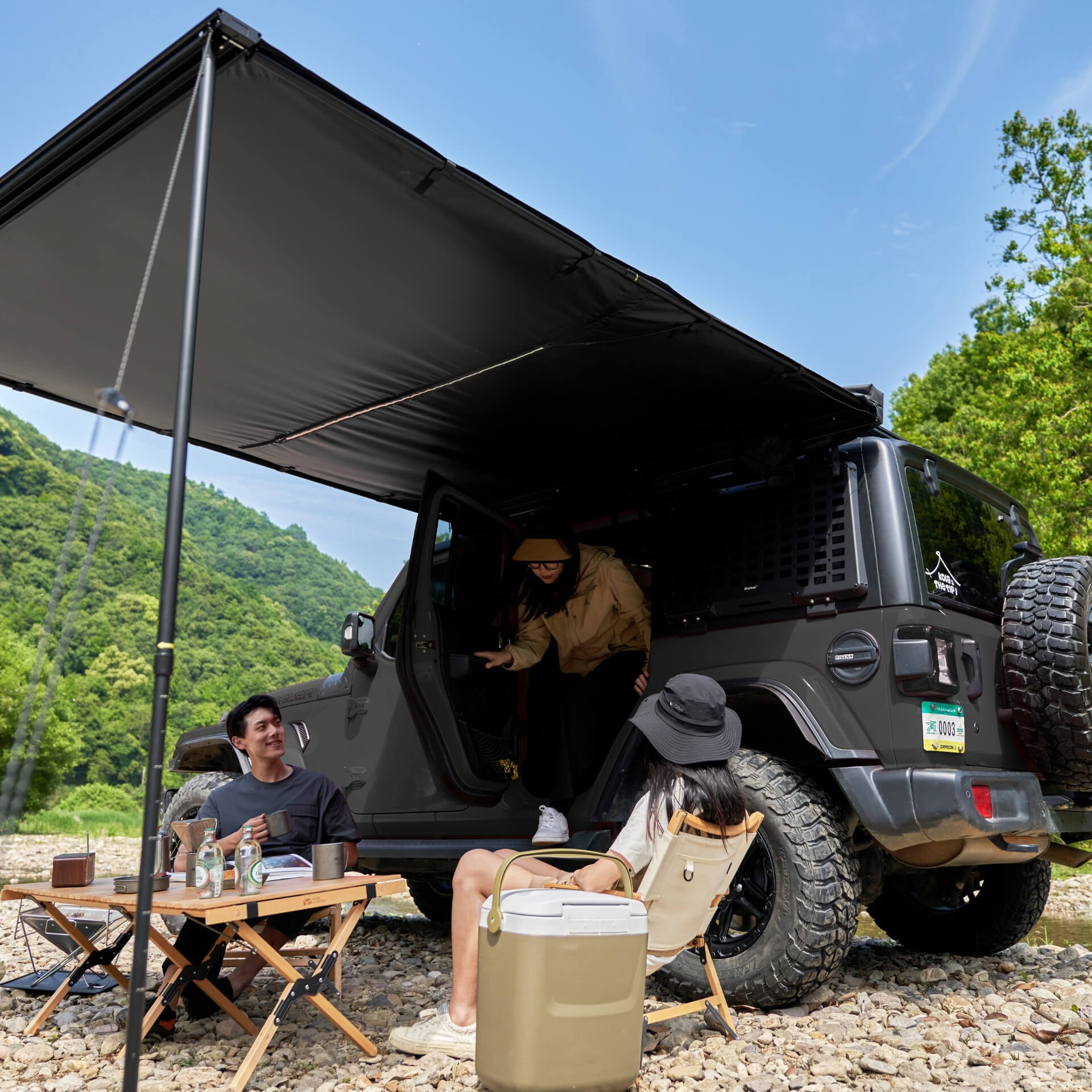 Ride Wind Car Side Awning Mobi Garden