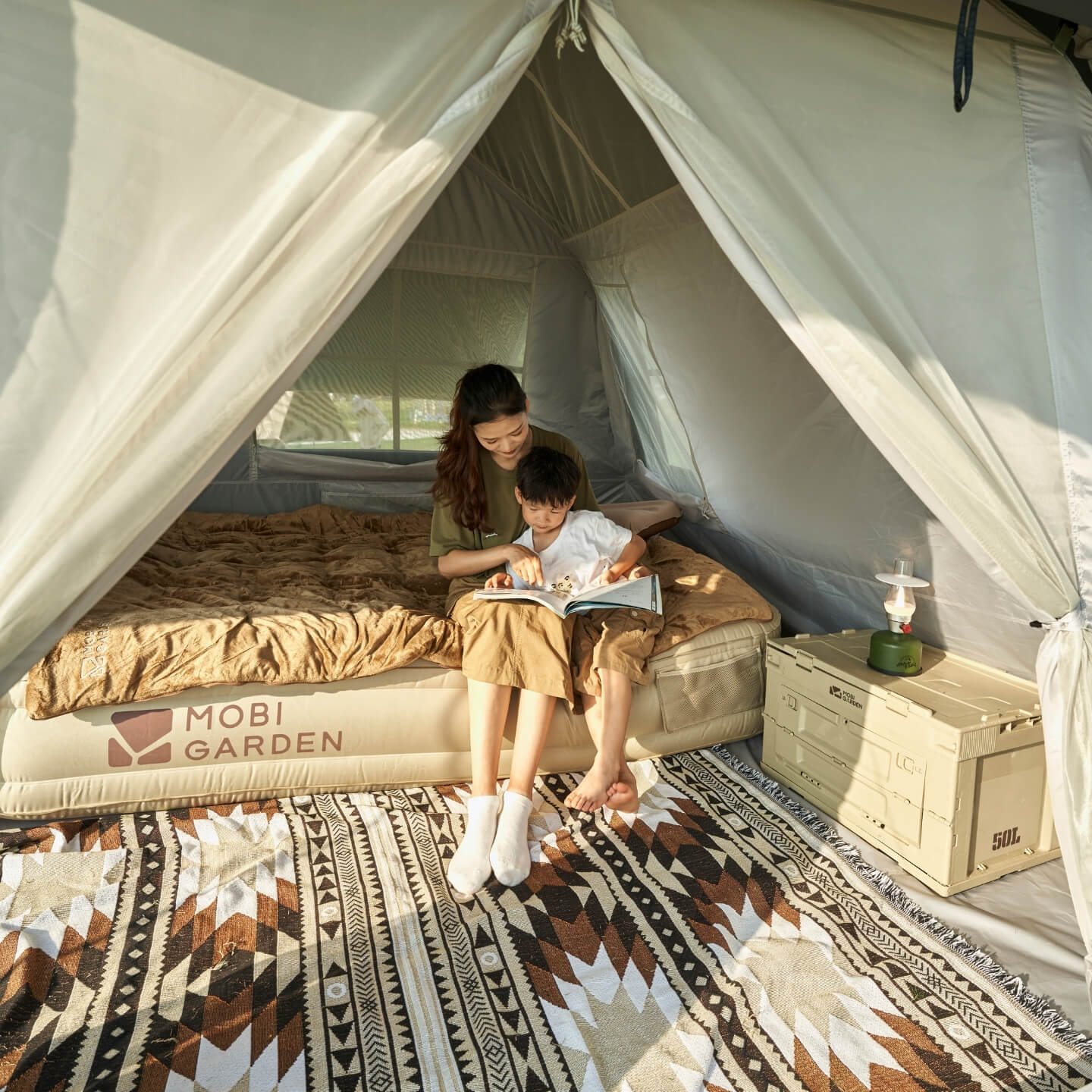 Day-Off-Retreat Automatic Tent 5.9 Black Coating - Mobi Garden