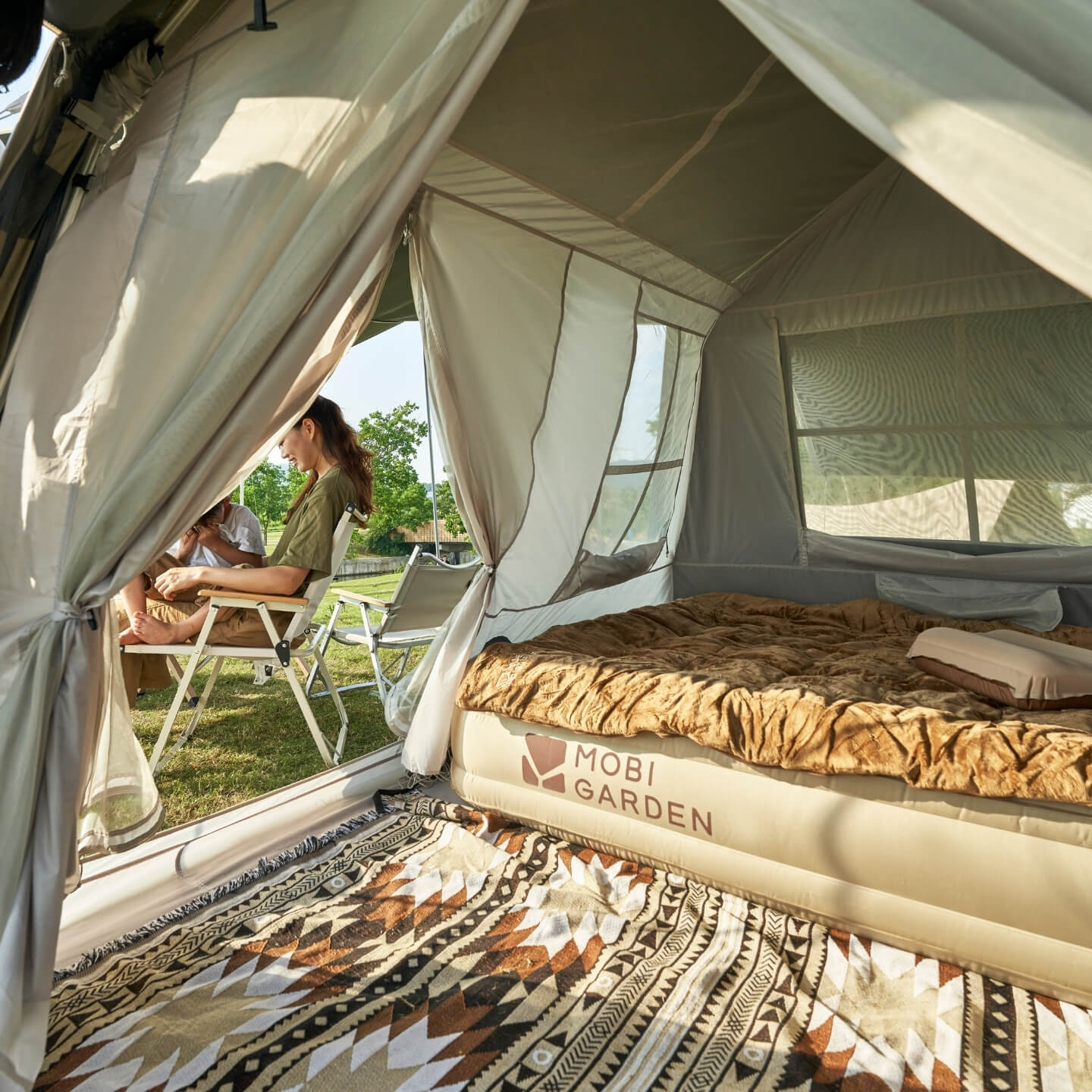 Day-Off-Retreat Automatic Tent 5.9 Black Coating - Mobi Garden